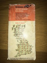 Bartholomew’s Half Inch Maps Cloth West Riding Sheet 32