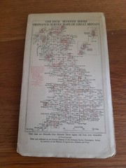 1960 ORDNANCE ONE-INCH MAP OF GREAT BRITAIN MINEHEAD No. 164