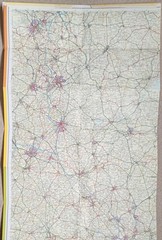 AA 5-Mile Motorists’ Map Series 2. South East & East Midlands (2nd Edition 1981)