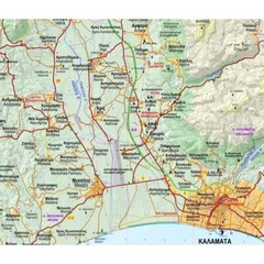 Greece 1:100k Waterproof Anavasi Achaia road map [13]