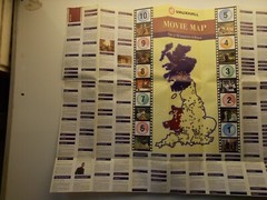Vauxhall Movie Map of Film & TV Locations in Britain 1995