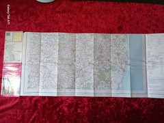 Vintage OS Landranger Map Saxmundham Aldeburgh Suffolk Sheet 156 1990s Series