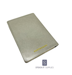 Fortnum & Mason Leatherbound Traveler’s Atlas White Gold Genuine Gilded Edge