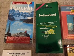 Lot of 8 Travel Guidebooks Canada Switzerland Greece Austria Paris Asia PB