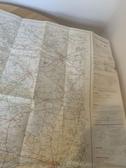 Ordnance Survey Map First Series Sheet 144 Thetford & Breckland OS