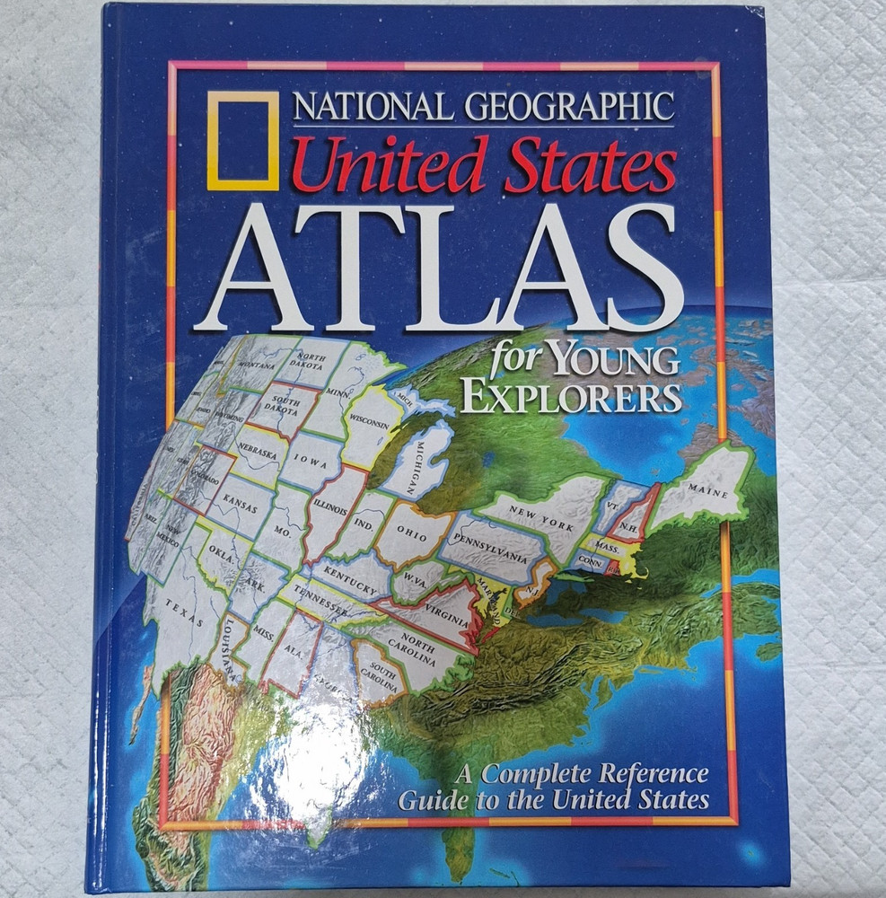 National Geographic United States Atlas for Young Explorers Hardcover Fahey Jr