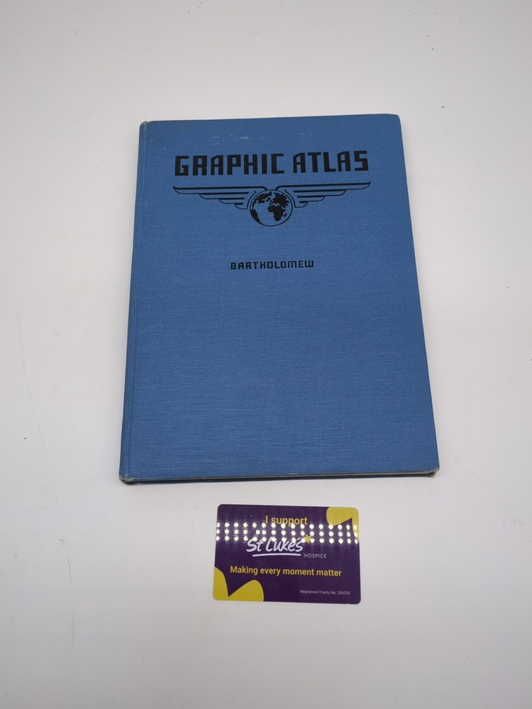 Bartholomew – The Graphic Atlas Of The World Book 1956