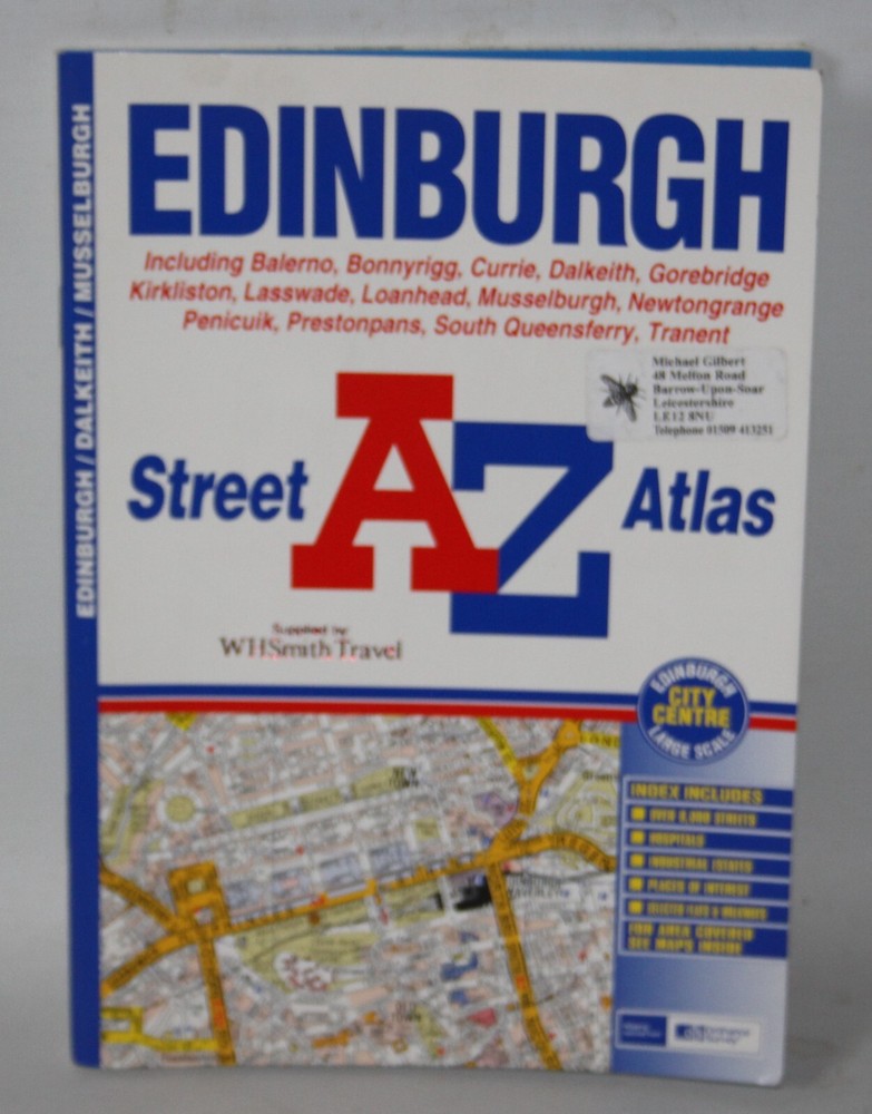 Geographers A-Z Street Atlas – Edinburgh – Edition 3a, 2003