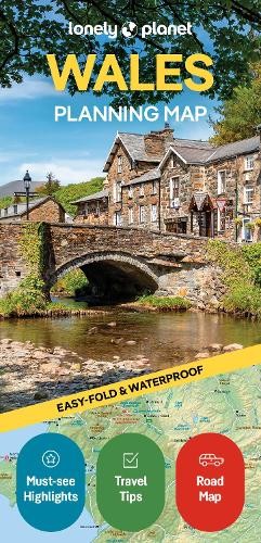 Lonely Planet Lonely Planet Wales Planning Map (Map) Map
