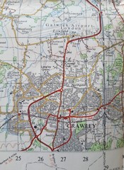Ordnance Survey – 1 inch to 1 statute mile Sheet 170 – London S.W. – 1965 -63/66