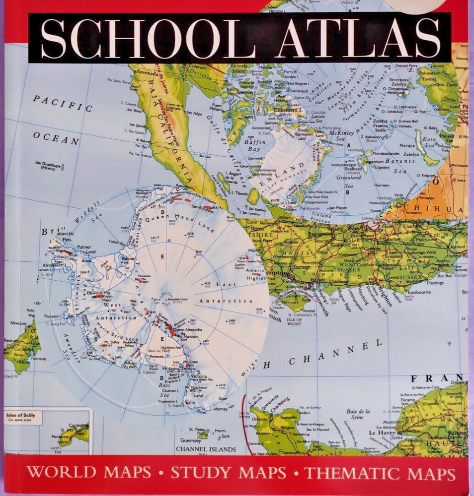 236. Philips School Atlas by Bounty Books 112 pages. 2005.