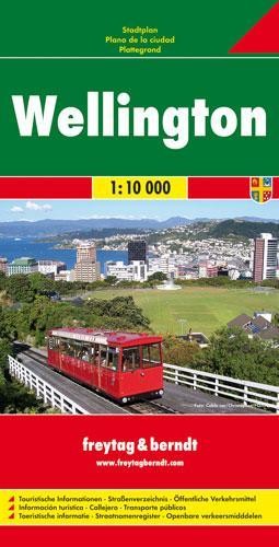 Freytag-Berndt Wellington Citymap 1:10,000 (Map) (UK IMPORT)