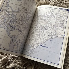 Tourist Guide Visitor Street Maps Atlas Red Book Bournemouth Maps