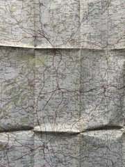Ordnance Survey One Inch Map – Ludlow – Sheet 129 – 1958