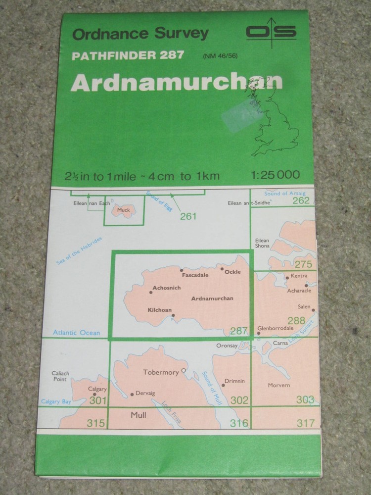 OS Ordnance Survey Pathfinder Maps: various areas 1974-1989, vgc.