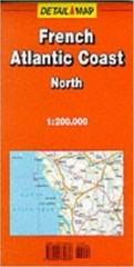 Map.French Atlantic Coast: North by GeoCenter .NEW.End Of Stock!