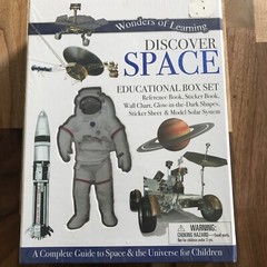 Discover Space Educational Box Set sealed. Wall Chart Astronomy Wonders Learning