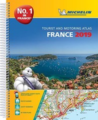 France 2019 -A4 Tourist & Motoring Atlas: Tourist & Motoring Atl… Spiral bound