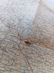 1930s Motoring And Hiking Map Sections (K) And (LL) London Homw Country Maps