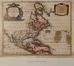 Lot of (5) Salvat Mexicana 1984 Map Prints – Mexico / New World Maps – 21″ x 16″