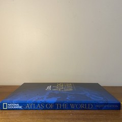 Large 19″ X 12″ National Geographic ATLAS OF THE WORLD Eighth Edition VGC