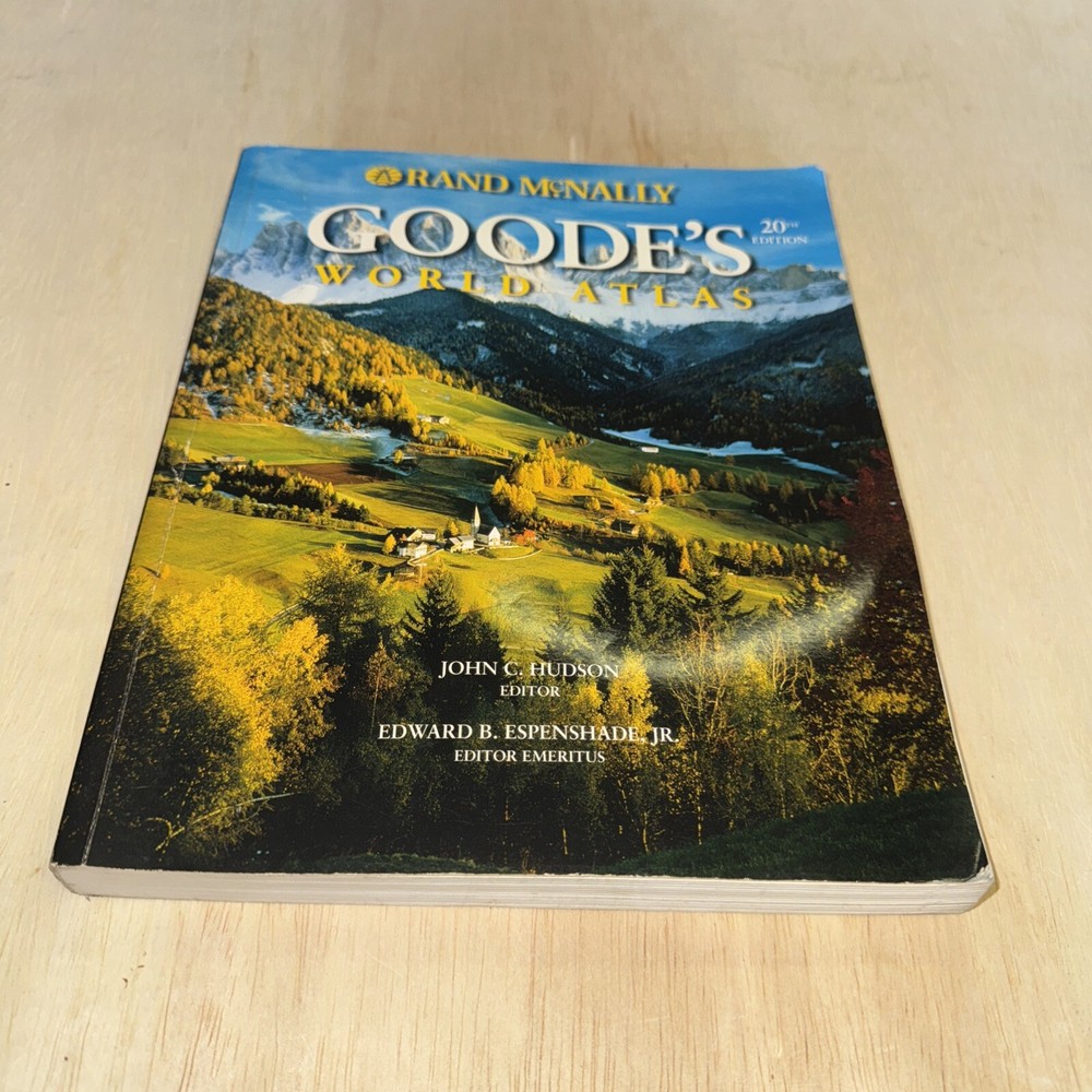 Goode’s World Atlas Rand McNally 20th Edition