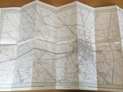 1983 Ordnance Survey Pathfinder Map 816 TF 24/34 Boston And Swineshead