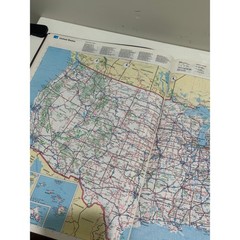 1993 Rand McNally Road Atlas Vintage US Canada Mexico Map Book Folder