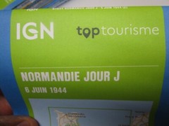 Normandy D-Day (Jour J) 6th June 1944 Events map