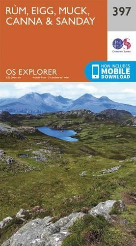 Rum, Eigg, Muck, Canna and Sanday (Map) OS Explorer Map