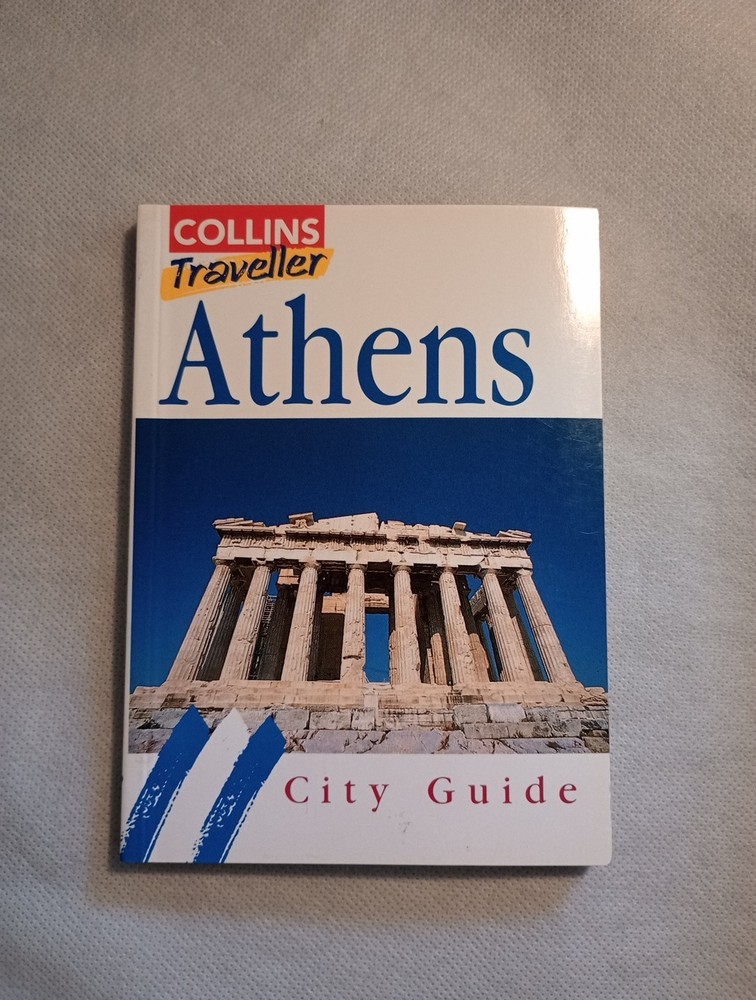 Athens City Guide (1990 Softcover) Collins Traveller