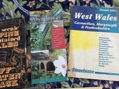 Bundle of Welsh Walkers Maps and Guides