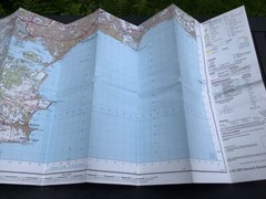 OS Ordnance Survey Landranger Map 195 Bournemouth, Purbeck & area – 1991