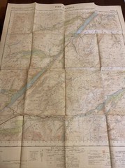 Fort Augustus Map – Ordnance Survey Sheet 36 – 1956