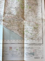 1960 Ordnance Survey One Inch Seventh Series Map 177 Taunton And Lyme Regis