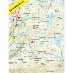 Lysefjorden – Nordeca Turkart Norway walking hiking map 2681