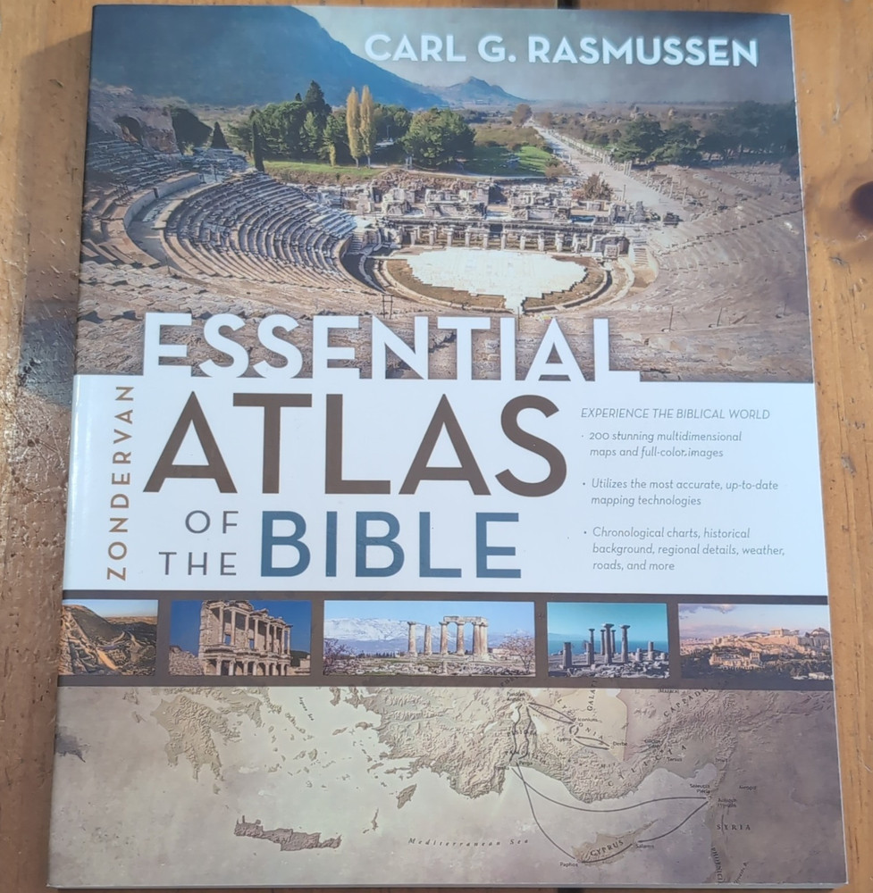 Zondervan Essential Atlas of the Bible Atlas – LIKE NEW