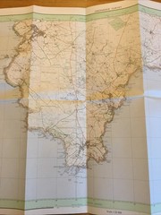 1986 Ordnance Survey Pathfinder Map SW 61/71 Lizard Point (incl Mullion )