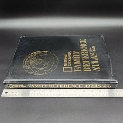 National Geographic Family Reference Atlas of the World Hardcover New Old Stock