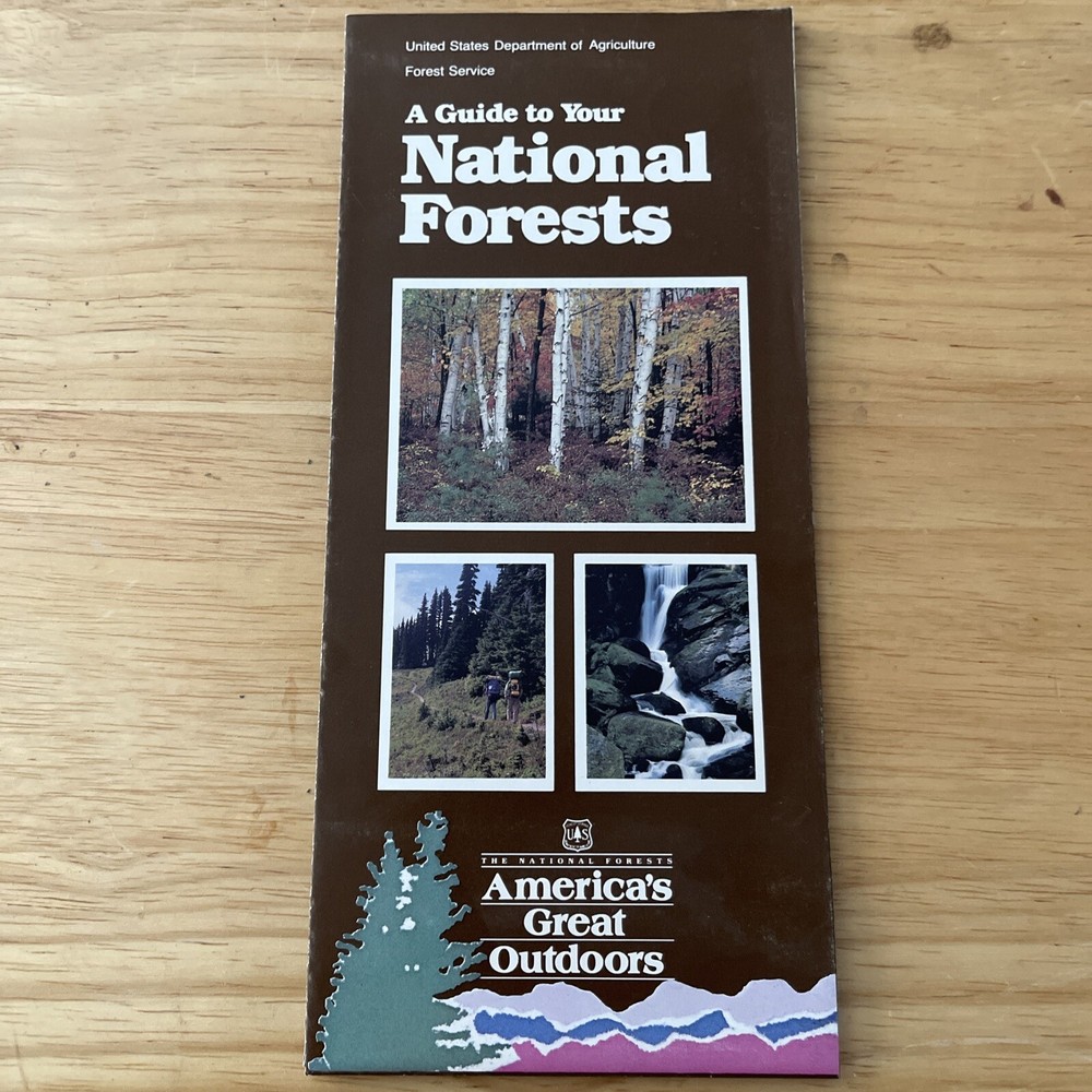 A Guide To Your National Forests Pamphlet/Map
