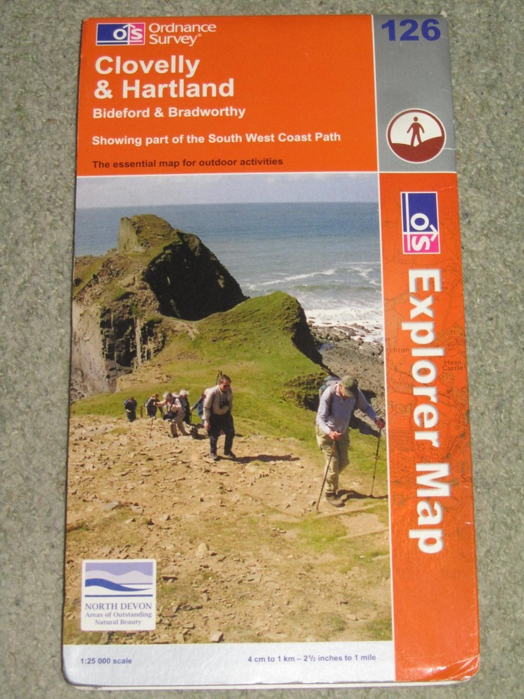 OS Ordnance Survey Explorer maps – large collection – very good condition