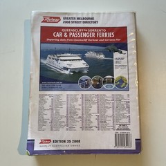 Melway 2008 Greater Melbourne Street Directory Edition 35