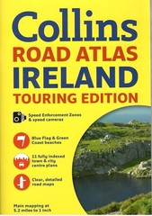 Collins Road Atlas Ireland – 5.2 miles to 1 Inch – A4 size – Revised 2013 – NEW