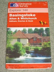 Ordnance Survey Explorer 1:25,000: Sheet 144 Basingstoke & Alton – 1998