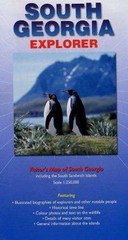 South Georgia Explorer: Visitors Map of South Georgia Including the South Sandwi