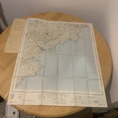 Ordnance Survey One Inch Map Sheet 290 Truro And Falmouth 1961