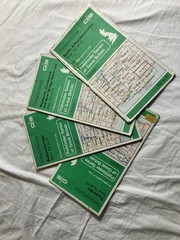 Job lot of 26 Ordinance Survey and Bartholomew’s varied scale maps