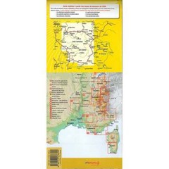France Ecrins National Park Grandes Rousses Cerces walking hiking map GR routes