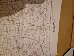 Ordnance Survey Map Of Great Britian – SPALDING – 1965 – 1/63360