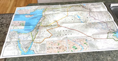 2002 NATIONAL GEOGRAPHIC Middle East Crossroads of Faith & Conflict Map